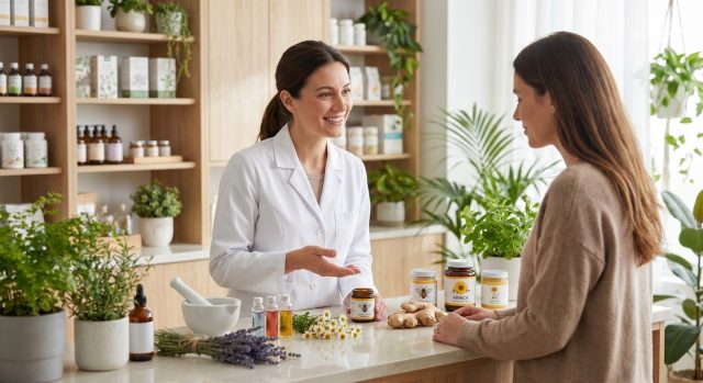 🌿 Et si la nature était votre meilleure alliée santé ?
Aromathérapie, phytothérapie, homéopathie… Les médecines naturelles ont le vent en poupe — et pour cause : elles offrent des solutions 𝗱𝗼𝘂𝗰𝗲𝘀, 𝗻𝗮𝘁𝘂𝗿𝗲𝗹𝗹𝗲𝘀 𝗲𝘁 𝗲𝗳𝗳𝗶𝗰𝗮𝗰𝗲𝘀 pour les maux du quotidien.
🌸 𝗤𝘂𝗲𝗹𝗾𝘂𝗲𝘀 𝗲𝘅𝗲𝗺𝗽𝗹𝗲𝘀 𝗾𝘂𝗶 𝗳𝗼𝗻𝘁 𝗹𝗲𝘂𝗿𝘀 𝗽𝗿𝗲𝘂𝘃𝗲𝘀 :
✅ 𝗟𝗮𝘃𝗮𝗻𝗱𝗲 & 𝗰𝗮𝗺𝗼𝗺𝗶𝗹𝗹𝗲 → apaisent le stress et favorisent un sommeil réparateur
✅ 𝗚𝗶𝗻𝗴𝗲𝗺𝗯𝗿𝗲 & 𝗽𝗿𝗼𝗽𝗼𝗹𝗶𝘀 → boostent vos défenses immunitaires naturellement
✅ 𝗔𝗿𝗻𝗶𝗰𝗮 → soulage chocs, bleus et douleurs musculaires en douceur
Et ce n'est que la partie visible de l'iceberg 🌱
💊 Votre pharmacien 𝗣𝗵𝗮𝗿𝗺𝗮𝘀𝘁𝗮𝗿 est spécialement formé pour vous orienter vers la solution naturelle la plus adaptée à 𝑣𝑜𝑡𝑟𝑒 situation — sans remplacer votre traitement médical, mais en le complétant intelligemment.
Pas sûr(e) de ce qui vous convient ? 𝗣𝗼𝘀𝗲𝘇-𝗹𝘂𝗶 𝗹𝗮 𝗾𝘂𝗲𝘀𝘁𝗶𝗼𝗻, 𝗰'𝗲𝘀𝘁 𝗴𝗿𝗮𝘁𝘂𝗶𝘁 𝗲𝘁 𝘀𝗮𝗻𝘀 𝗿𝗲𝗻𝗱𝗲𝘇-𝘃𝗼𝘂𝘀 ! 😊
👉 Retrouvez votre pharmacie Pharmastar la plus proche et prenez soin de vous… naturellement.
#MédecineNaturelle #Phytothérapie #Aromathérapie #Homéopathie #ConseilPharmacie #Pharmastar #PharmacieIndépendante #SantéNaturelle #BienÊtre #NaturellementBon