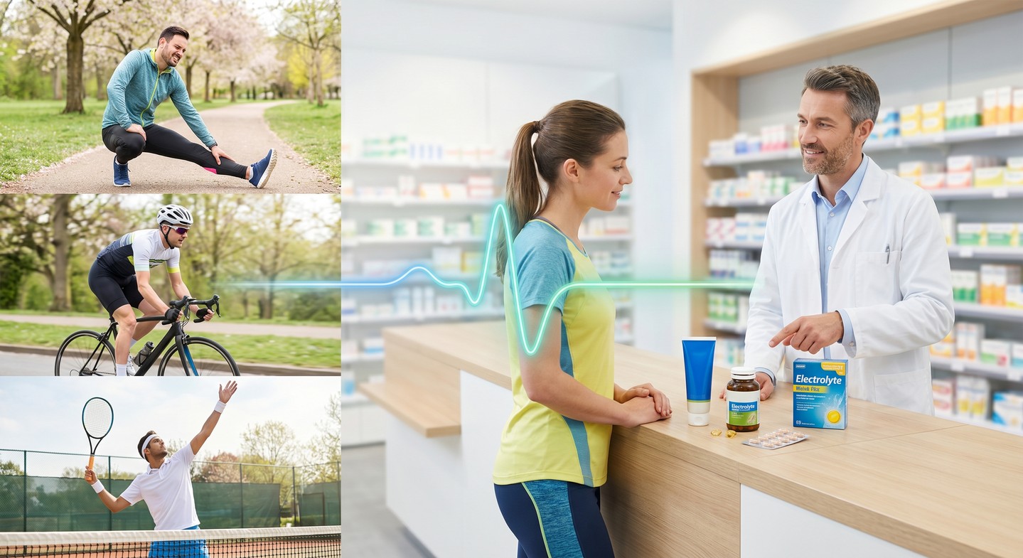 🏃♂️ Le printemps est là… et vos muscles s'en souviennent ! 😅
Reprise du jogging, du vélo, du tennis… On adore voir ça ! Mais la reprise sportive, c'est aussi les courbatures du lendemain, les ampoules, les crampes et les petites tendinites qui s'invitent sans prévenir.
Pas de panique — votre pharmacien Pharmastar est là pour vous accompagner à chaque étape de votre saison sportive 💪
💊 𝗖𝗲 𝗾𝘂'𝗼𝗻 𝗽𝗲𝘂𝘁 𝗳𝗮𝗶𝗿𝗲 𝗽𝗼𝘂𝗿 𝘃𝗼𝘂𝘀 :
✅ Compléments alimentaires pour les articulations & la récupération musculaire
✅ Solutions anti-ampoules et soins spéciaux pour les pieds
✅ Conseils personnalisés sur l'hydratation avant, pendant et après l'effort
Parce que bien bouger, c'est aussi bien récupérer. 🌿
👉 Passez nous voir en officine — un conseil adapté à votre pratique, c'est la meilleure façon de profiter du sport toute la saison sans vous blesser !
---
☀️ Et vous, quelle activité vous avez (re)lancée ce printemps ? Dites-nous en commentaire ! 👇
#SportSanté #Récupération #ConseilPharmacie #Pharmastar #PharmacieIndépendante #Fitness #BienÊtre #Printemps #RepriseSportive #Articulations #Hydratation #PharmacienConseiller